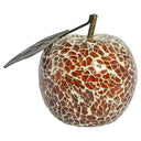 Mosaic Glass Apple with Leaf – Mosaic Glass Ornament – view 6