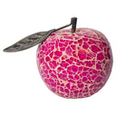 Mosaic Glass Apple with Leaf – Mosaic Glass Ornament – view 7
