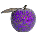 Mosaic Glass Apple with Leaf – Mosaic Glass Ornament – view 8