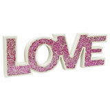 Standing Mosaic Glass Love Letters