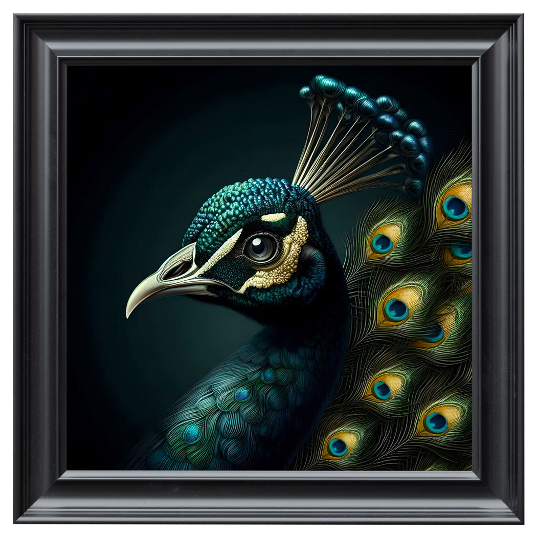 Velvet Print Framed Artwork - Tattoo Collection