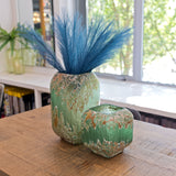 Lava Tall Glass Planter