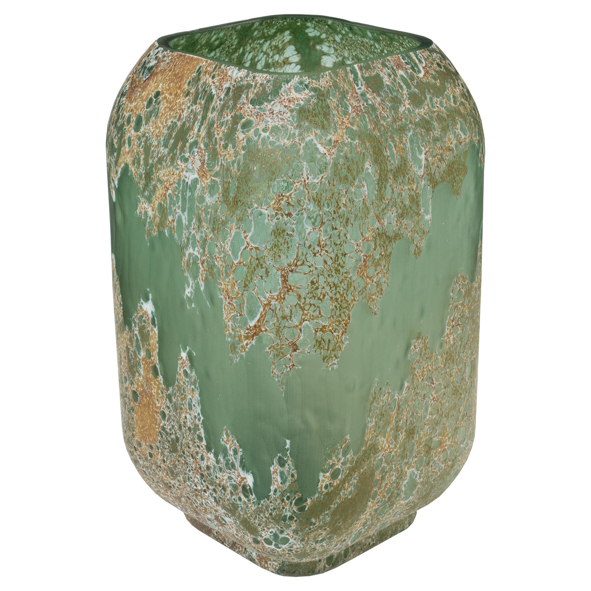 Lava Tall Glass Planter