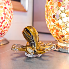 Mini Glass Octopus Ornament – Glass Ornament by Febland