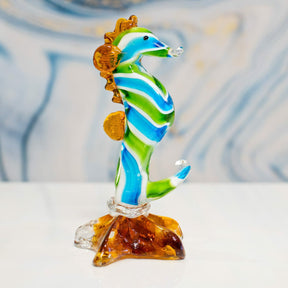 Glass Seahorse Ornament – Glass Ornament by Febland