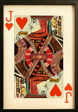 Jack Of Hearts Playing Card Wall Art