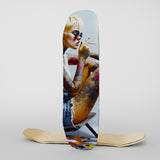 Velvet Print Skateboard Deck