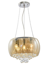 Smoked Shade Chandelier