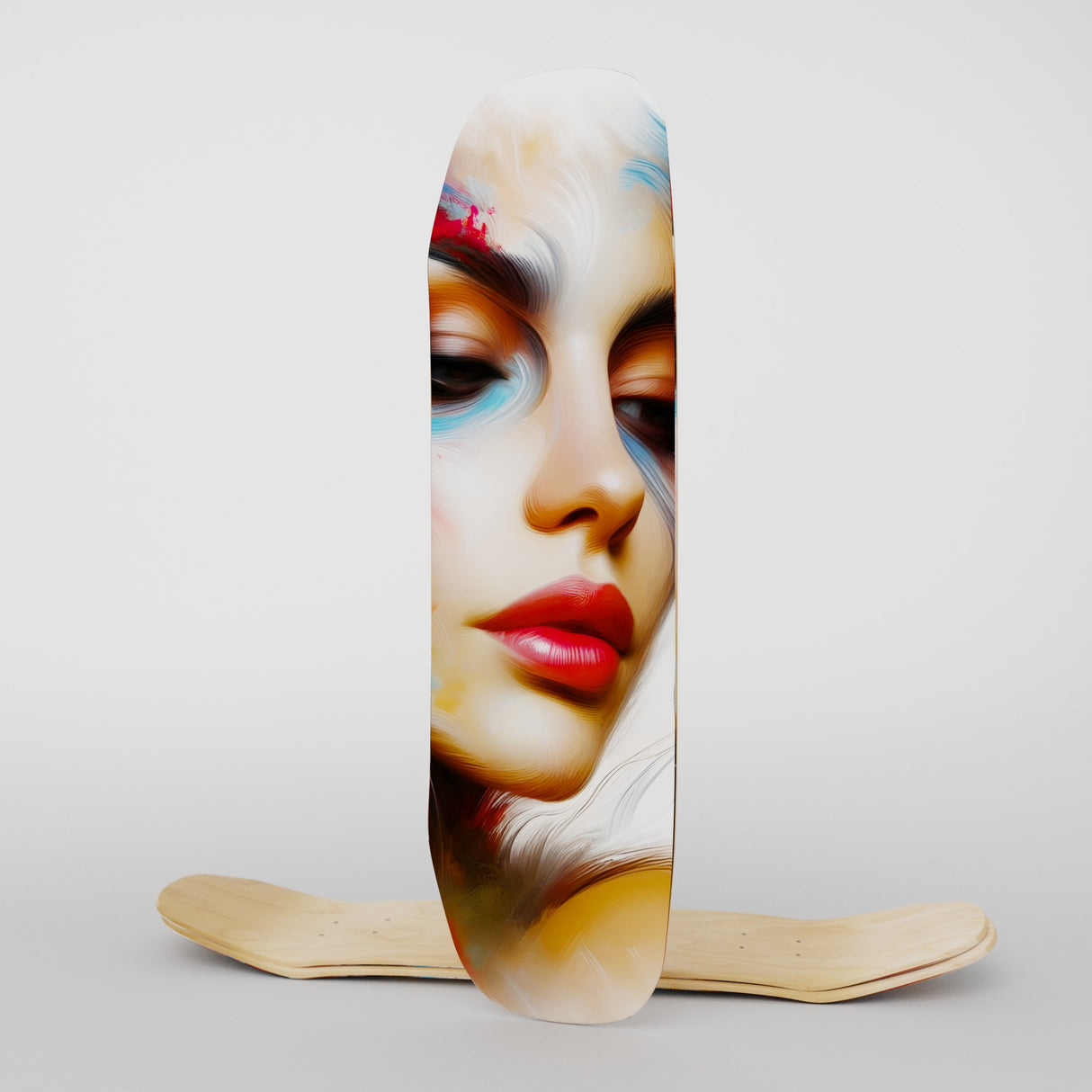 Velvet Print Skateboard Deck