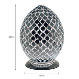 Mirror Mosaic Egg Lamp