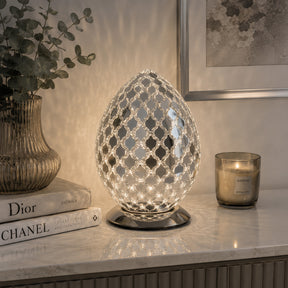 Mirror Mosaic Egg Lamp – Mosaic Lamp by Febland