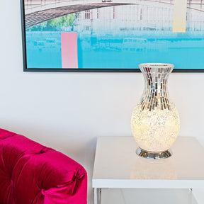 Mosaic Vase Glass Table Lamp – Mosaic Lamp – view 3