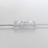 Glass Crystal Two Ring Table Light