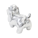 Silver Doggy Door Stop