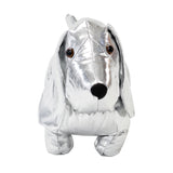 Silver Doggy Door Stop