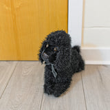 Black Poodle Door Stop