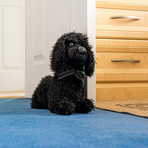 Black Poodle Door Stop – Doorstop by Febland