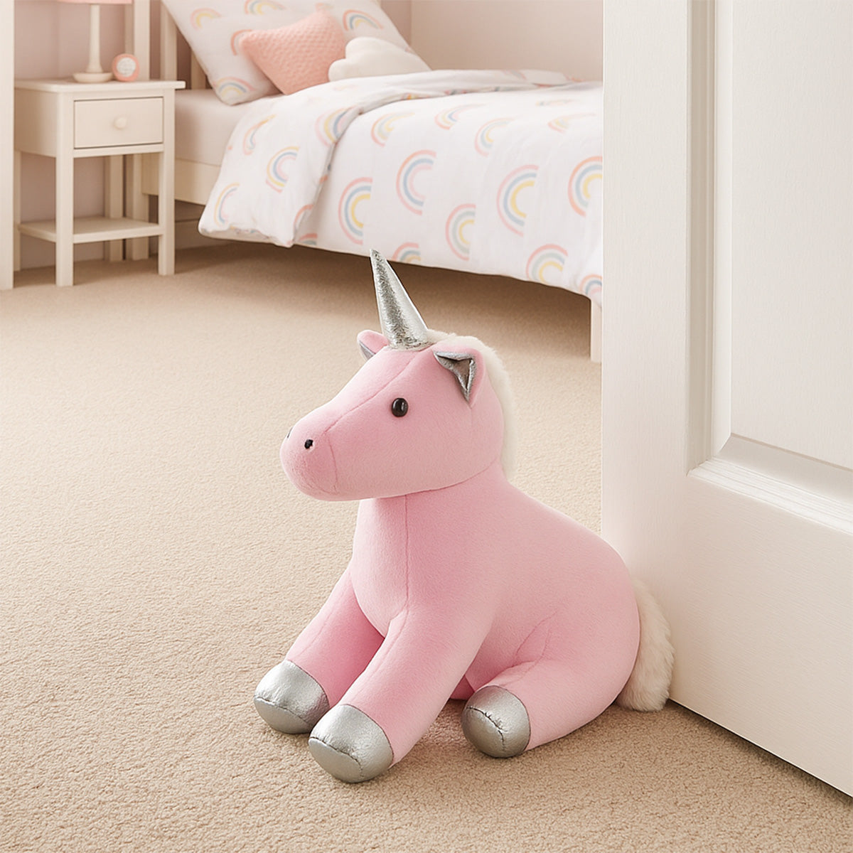 Pink Unicorn Doorstop