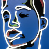 LED Face Light Up Wall Art