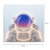 LED Astronaut Light Up Wall Art