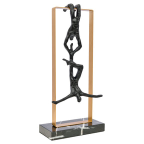 Acrobats Sculpture – Sculpture by Febland
