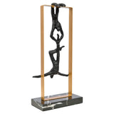 Acrobats Sculpture Back View