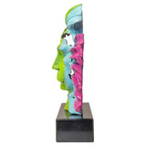 Albert Einstein Multicoloured Bust