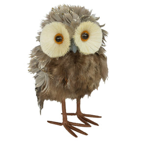 Brown Owl Decoration - Large – Animal Ornament by Febland