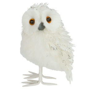 White Owl Decoration - Large – Animal Ornament by Febland