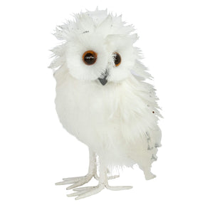 White Owl Decoration - Small – Animal Ornament by Febland