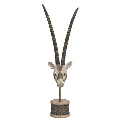 Antelope Bust Statue - Front