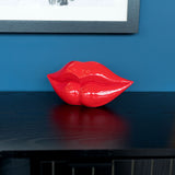 Red Lips Sculpture - Large
