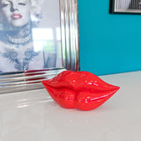 Red Lips Sculpture - Large