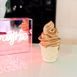 Whipped Dream Chocolate Ice Cream Cone Sculpture