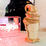 Whipped Dream Chocolate Ice Cream Cone Sculpture - Large
