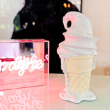 Whipped Dream Vanilla Ice Cream Cone Sculpture - Large