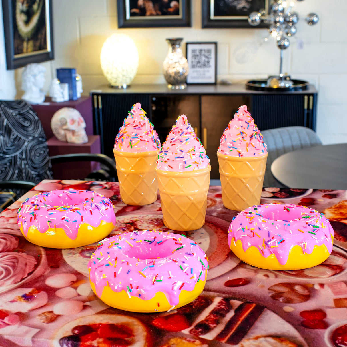 Ice Cream with Sprinkles Sculpture