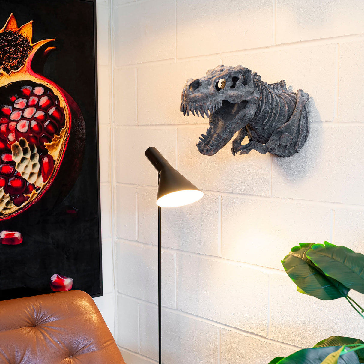 Dinosaur Wall Sculpture