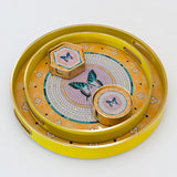 Butterfly Circular Serving Tray