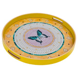 Butterfly Circular Serving Tray
