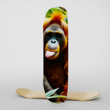 Velvet Print Skateboard Deck