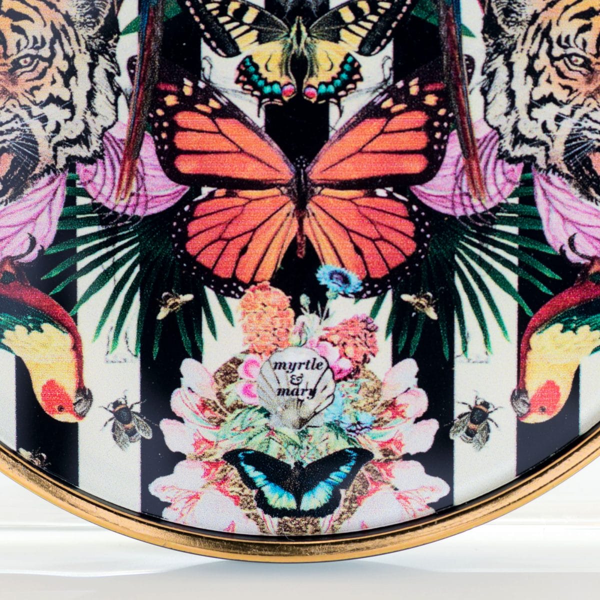 Myrtle and Mary Paradise Lost Coasters Close Up