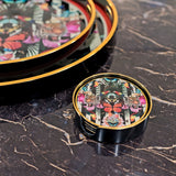 Myrtle and Mary Paradise Lost Coasters in our Showroom