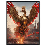 Phoenix Parade - Framed Wall Art (113cm x 85cm)