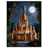 Pineapple Palace - Framed Wall Art (113cm x 85cm)