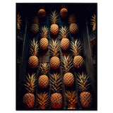 The Pineapple Wall - Framed Wall Art (113cm x 85cm)