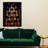 The Pineapple Wall - Framed Wall Art (113cm x 85cm)