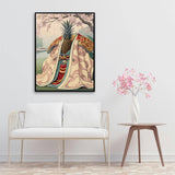 Pineapple Shogun – Framed Wall Art (113cm x 85cm)