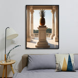 Pineapple Monument – Framed Wall Art (113cm x 85cm)