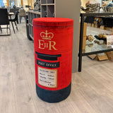 Small British Red Velvet Pillar Box